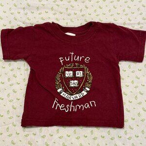 3/$12 BUNDLE - 3-6m Harvard T-Shirt